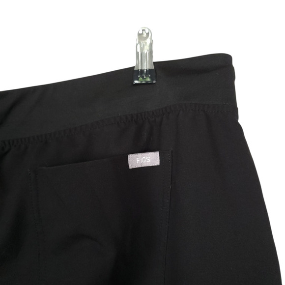Figs High Rise Zamora Jogger Scrub Pants Technical Collection Black XXL - Picture 8 of 11